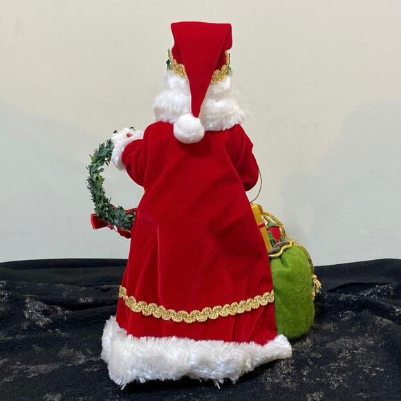 Thomas Kinkade St. Nicholas So Real Santa Figurine "Holiday Traditions" Bradford - Picture 7 of 10